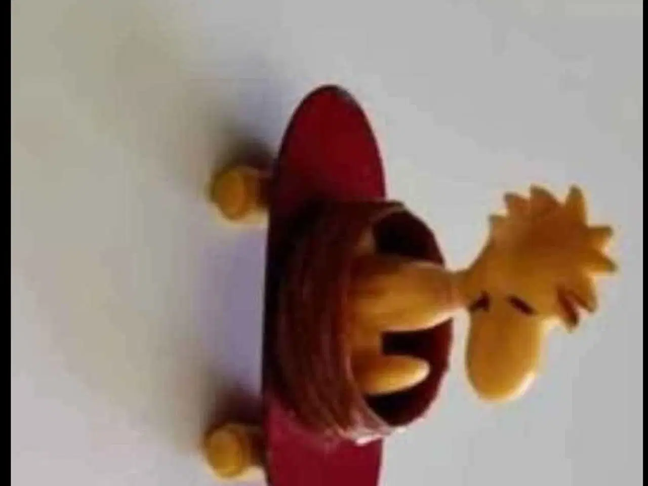 Billede 6 - Woodstock på skateboard.  Peanuts Aviva 1972