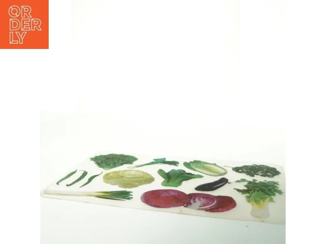 Billede 3 - Plastik skærebræt til grøntsager (str. 43x30 cm)