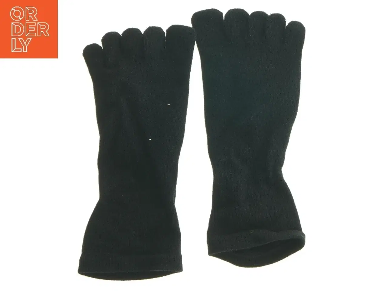 Billede 1 - Sorte sokker med tæer