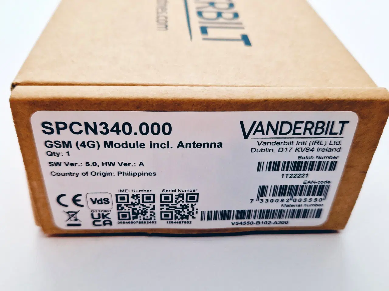 Billede 3 - Vanderbilt 4g GSM Moduł SPCN340.000