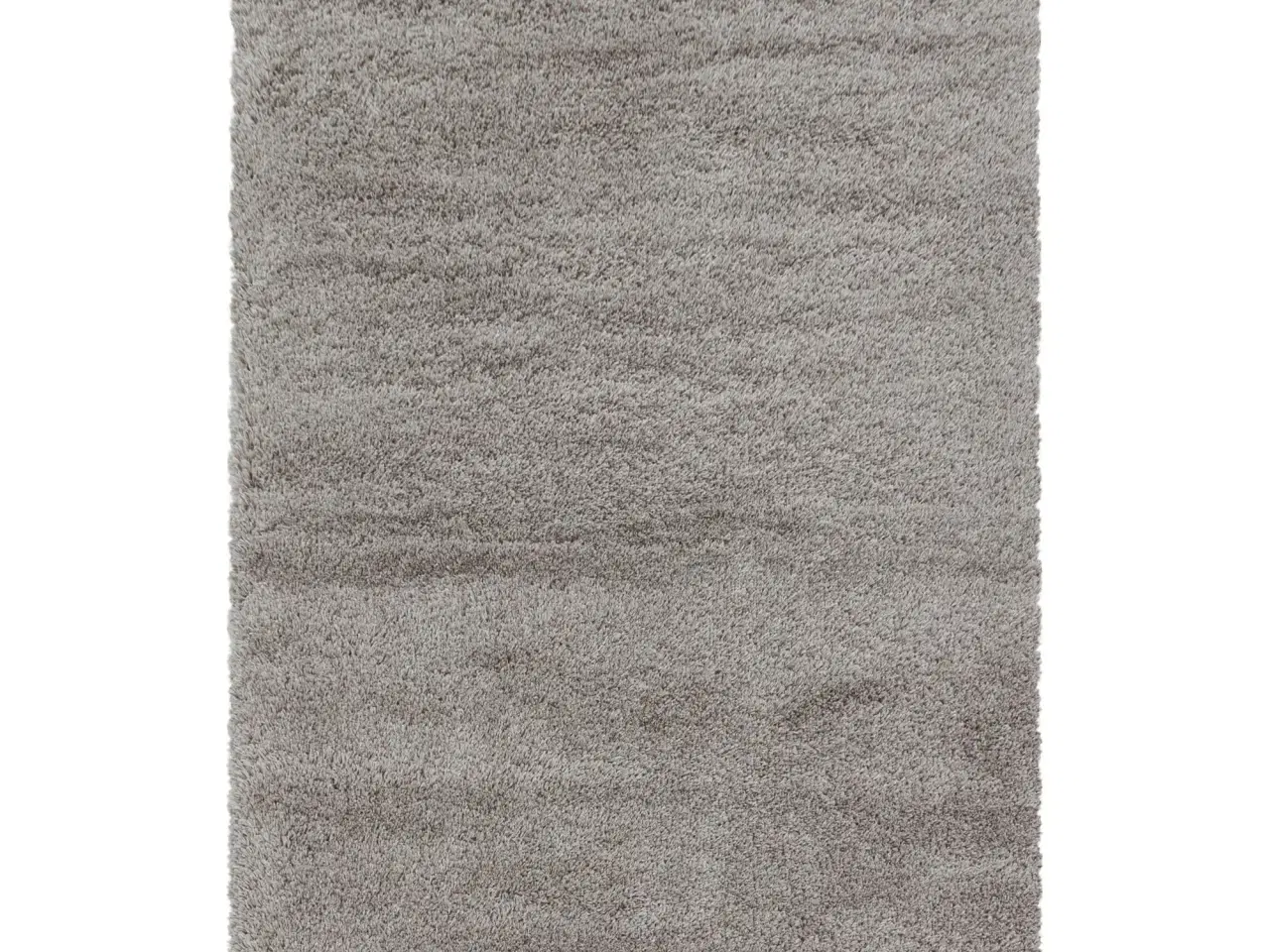 Billede 2 - Fluffy Shaggy tæppe Ensfarvet - Beige - 240x340