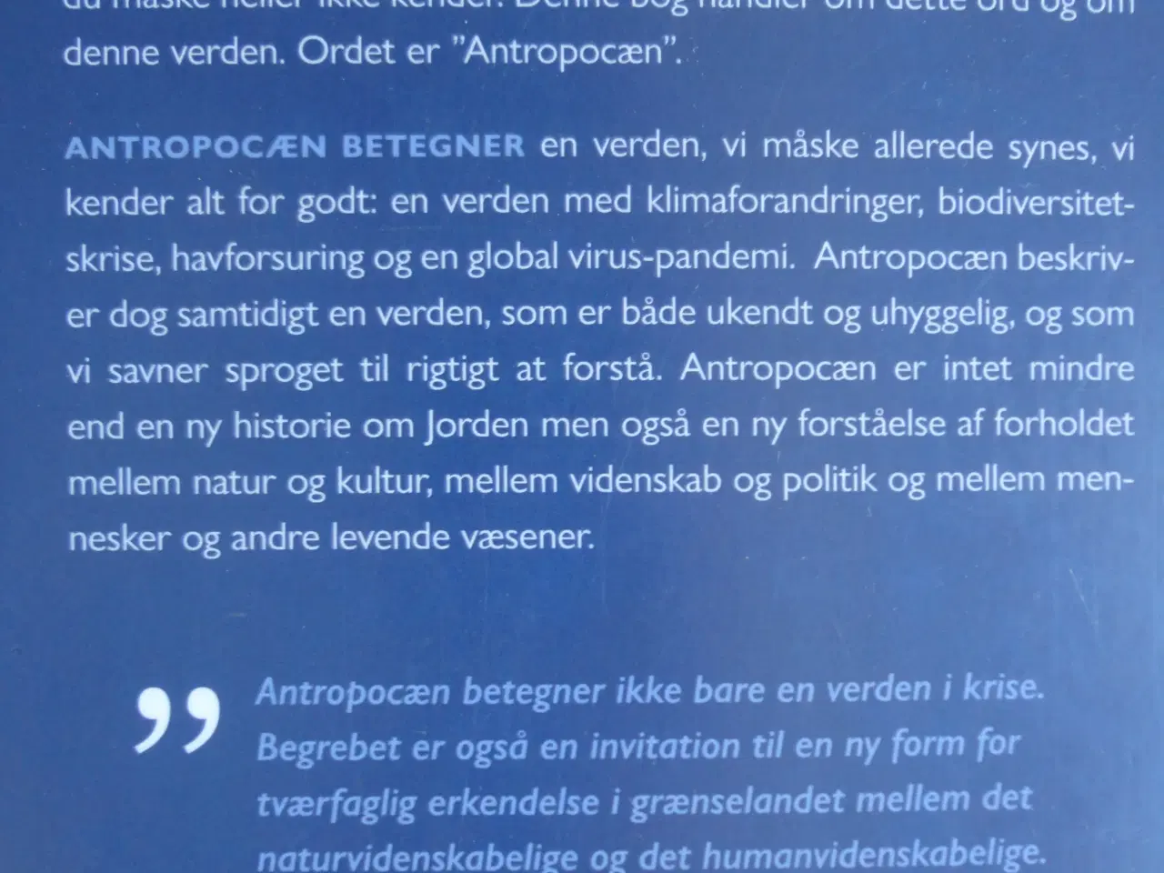 Billede 5 - Antropocæn :