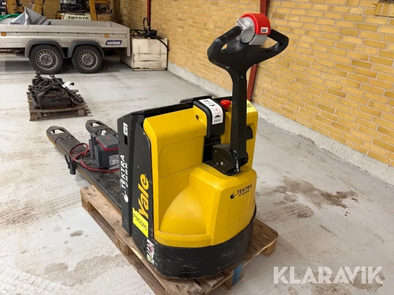 Billede 6 - Elektrisk palleløfter Yale MP20 - ekstra lange gafler