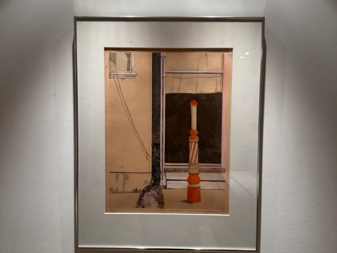 Billede 1 - Bent Holstein: The Pole, New York (1977), 57x70 cm