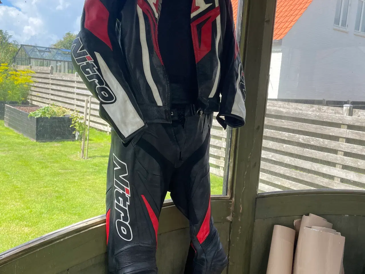 Billede 3 - Mc nitro læderdragt
