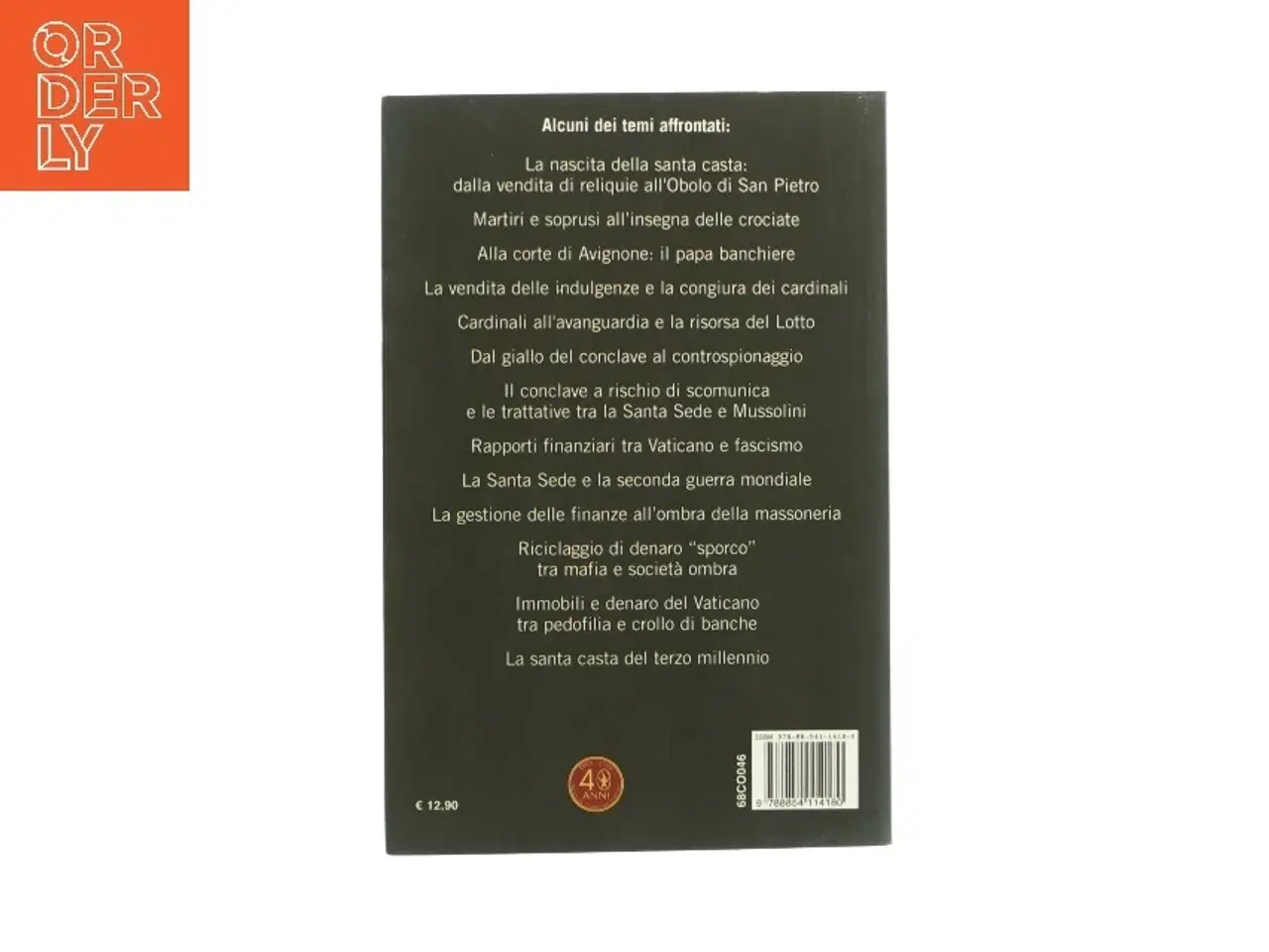 Billede 2 - La santa casta della chiesa af Claudio Rendina (bog)