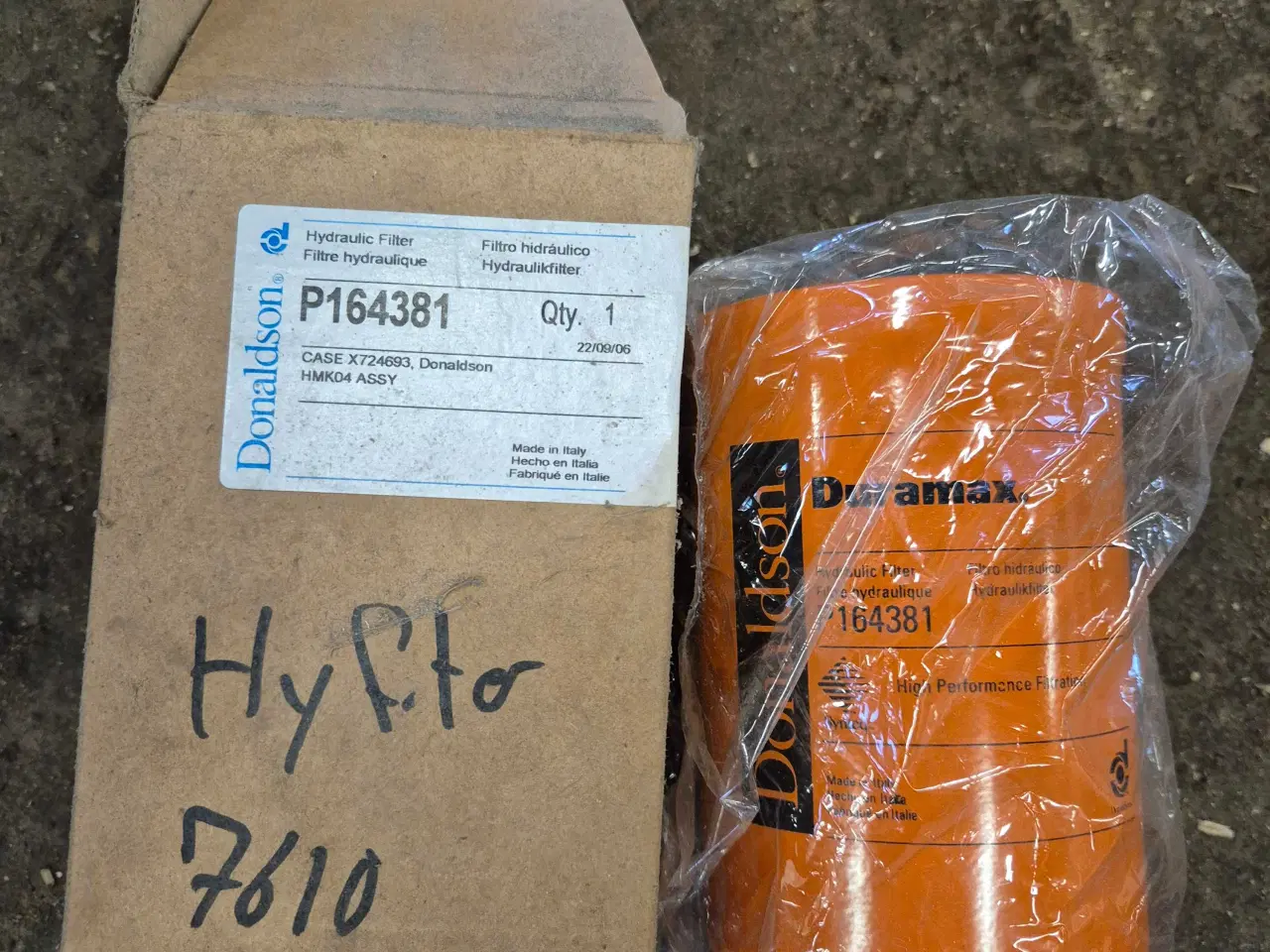 Billede 1 - Hydraulikfilter (måske til Ford 7610)?