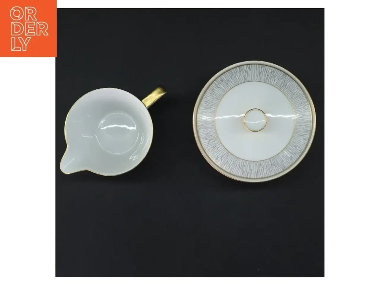 Billede 3 - Koh-I-Noor flødekande og sukkerskål sæt (str. Ø. 8 cm. længde. 7 cm. og. ø. 11,5 cm. længde. 6,5 cm)