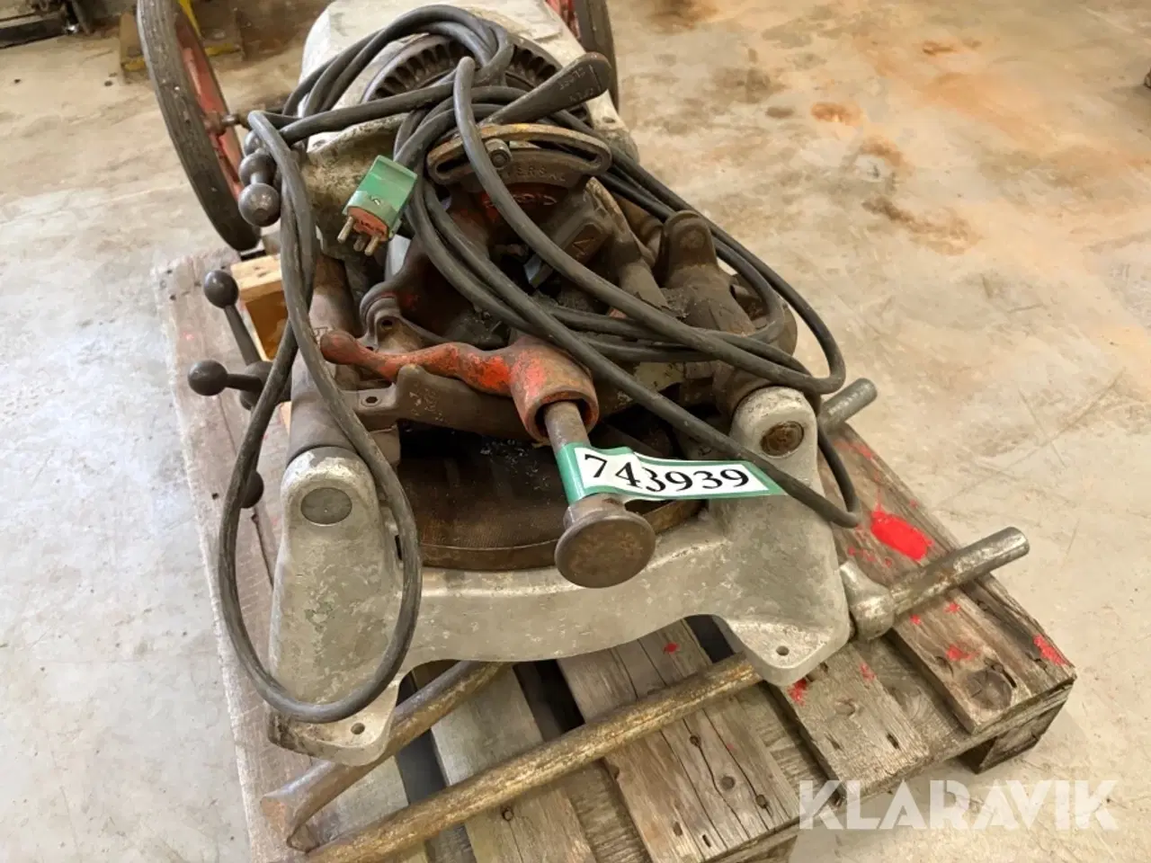 Billede 10 - Gevindskæremaskine Ridgid 535