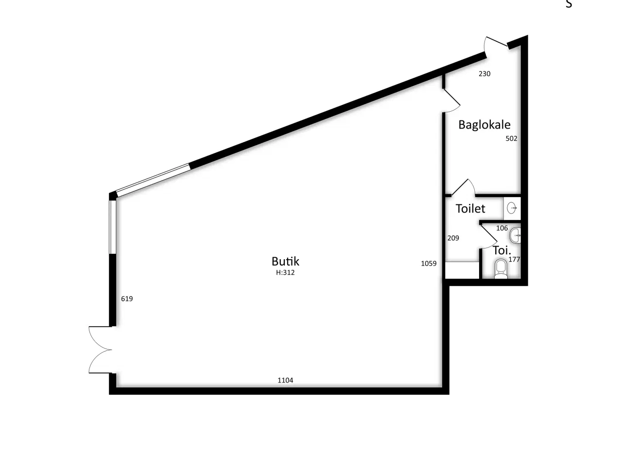 Billede 12 - 120 m² butikslejemål i Boholte Center
