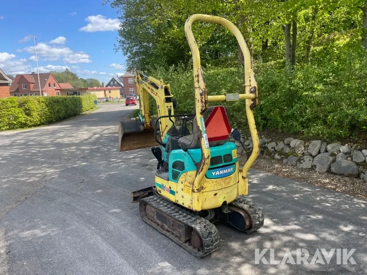 Billede 7 - Gravemaskine Yanmar SV-08-1 med skovle