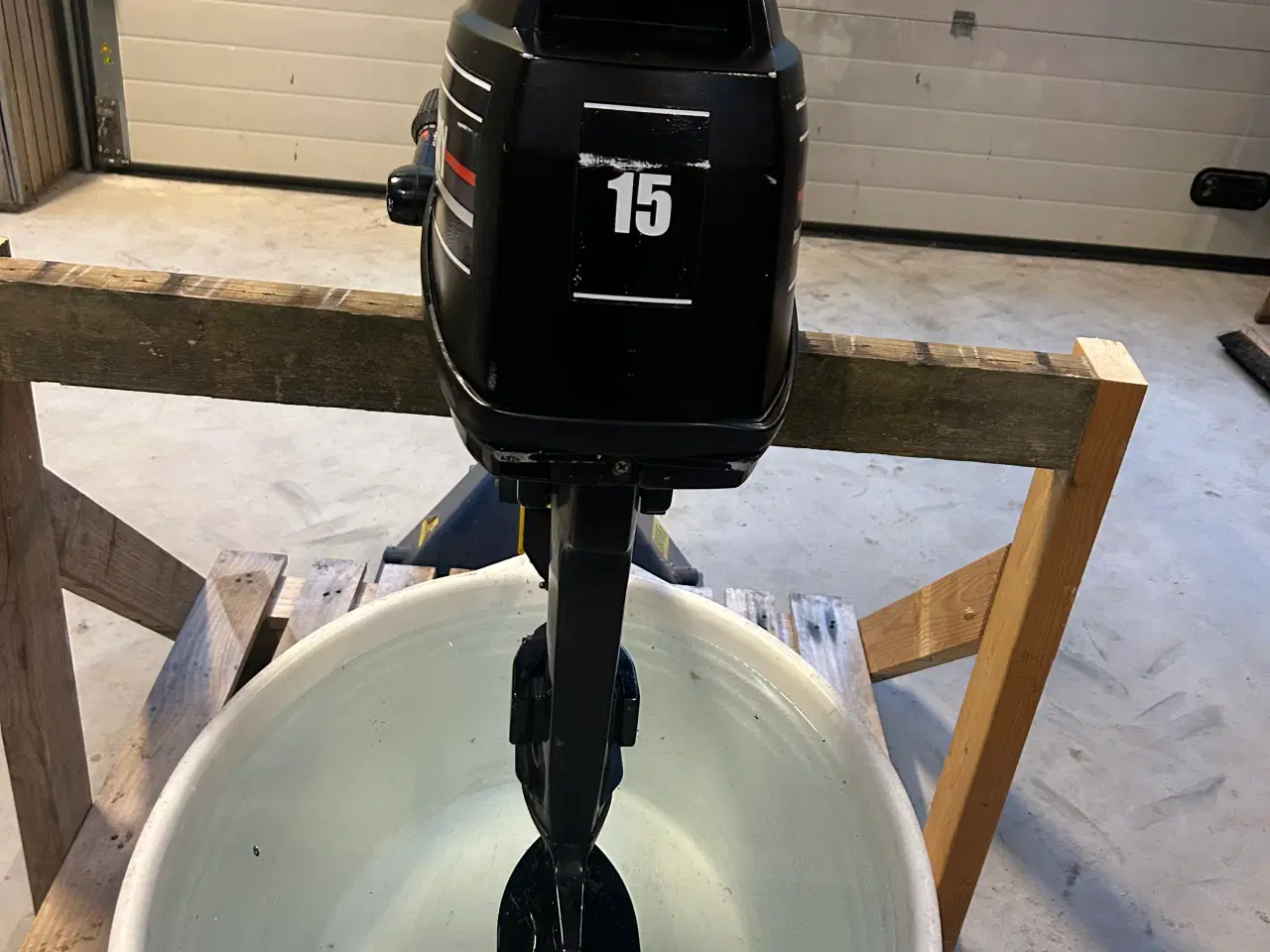 Billede 4 - 10 fods gummi/rib båd med 15 hk mercury motor 
