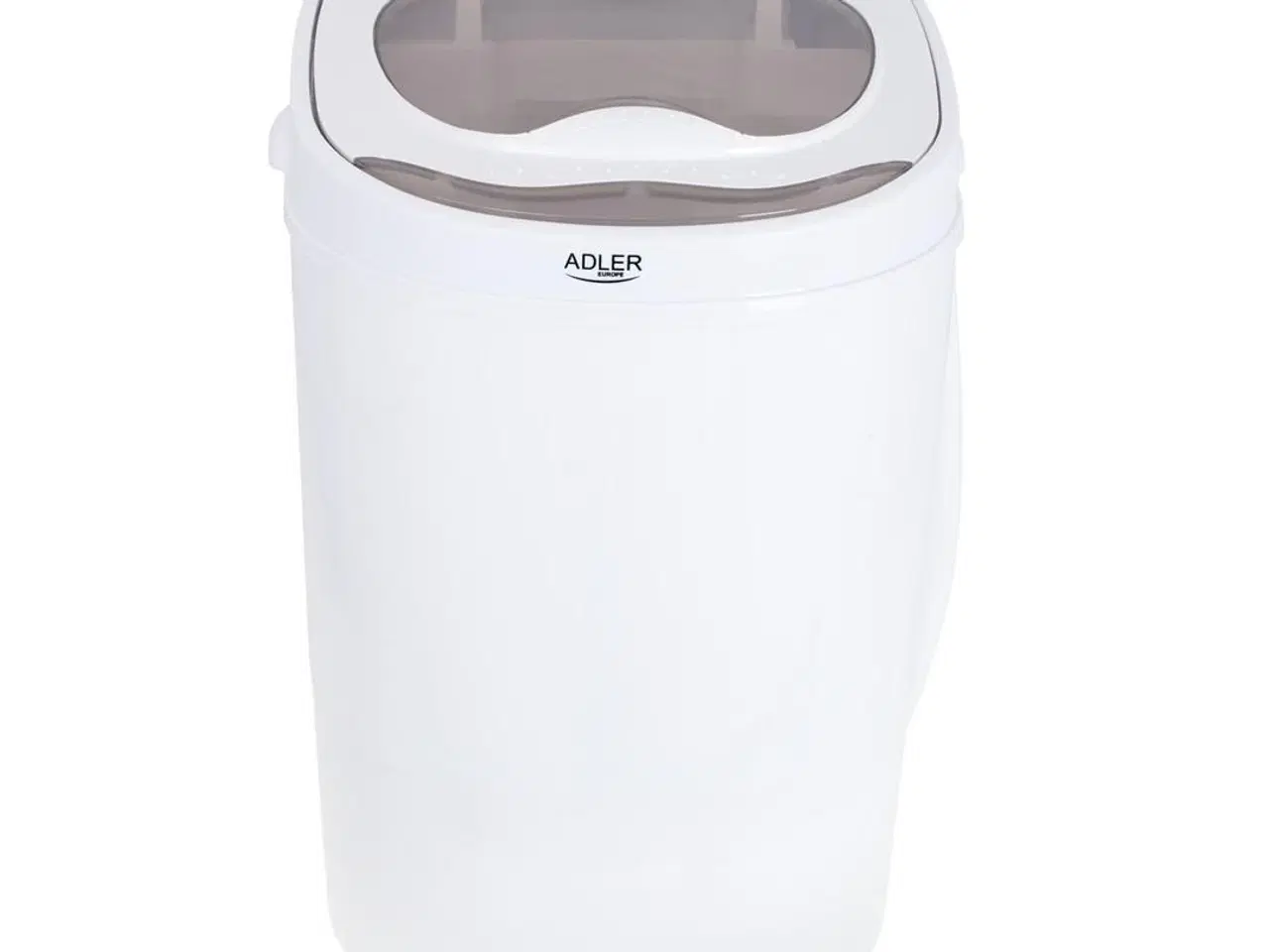 Billede 5 - Vaskemaskine topbetjent 3 kg – Adler AD 8055, creme/hvid