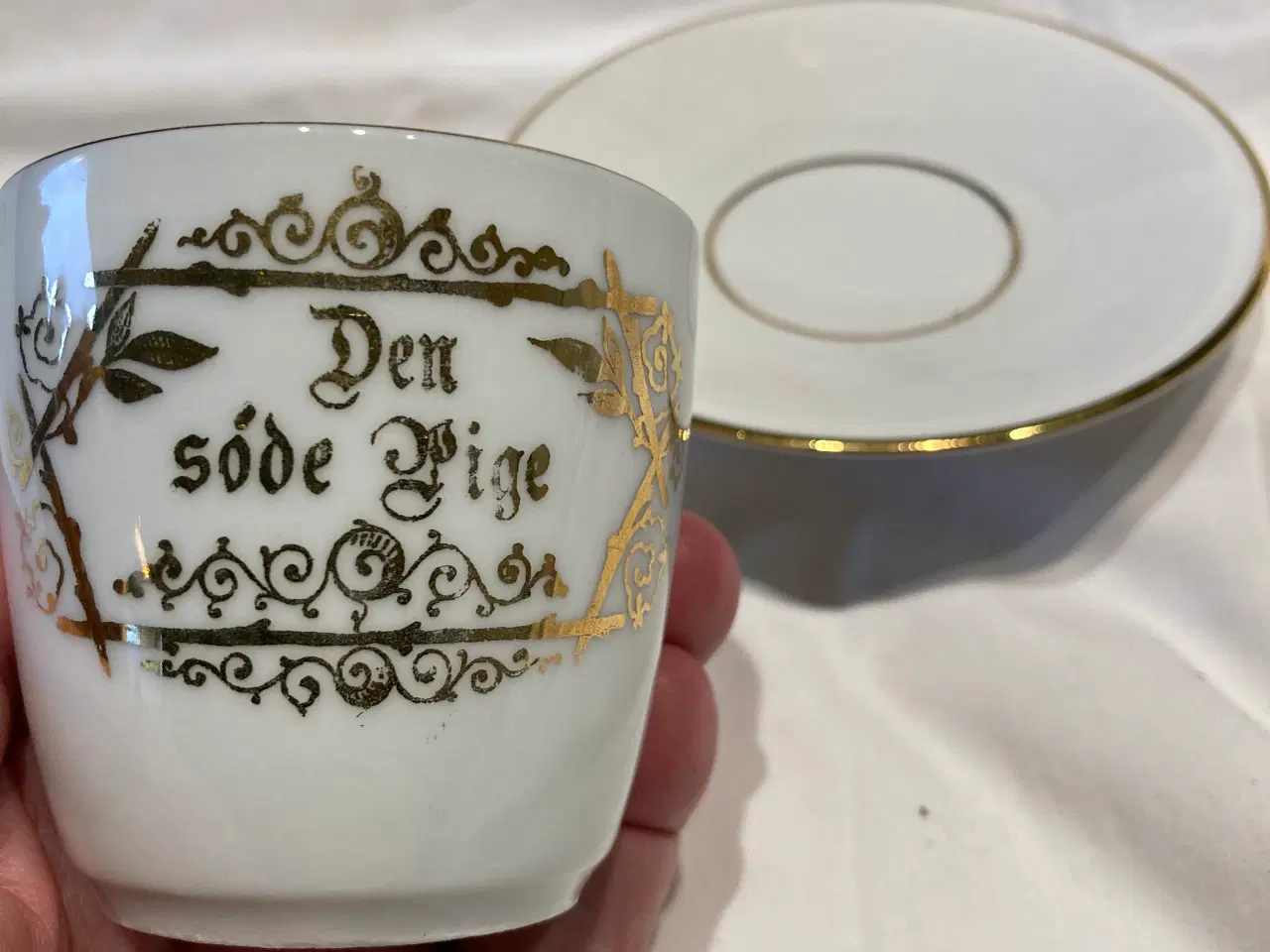 Billede 2 - Antik barne kop 