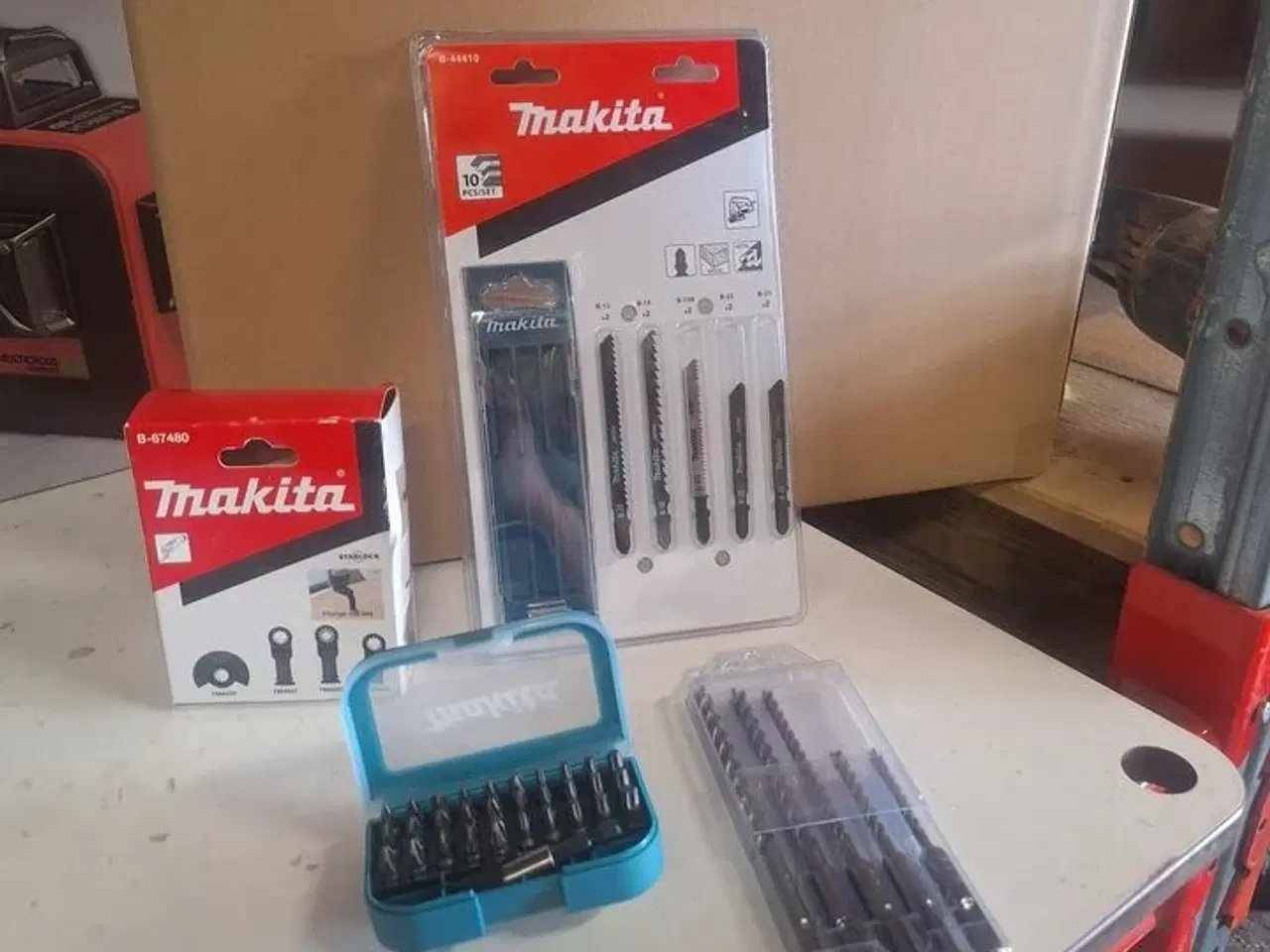 Billede 6 - Makita Bitssæt + Multi Cut Klinger+stiksavklinger+HHS borsæt
