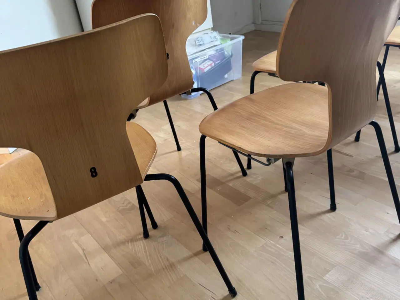 Billede 2 - Arne Jacobsen 3103 Hammer stol (6stk)