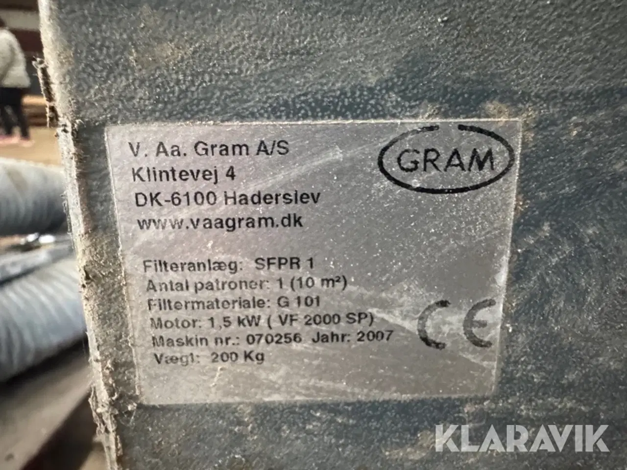 Billede 5 - Udsugnings anlæg GRAM