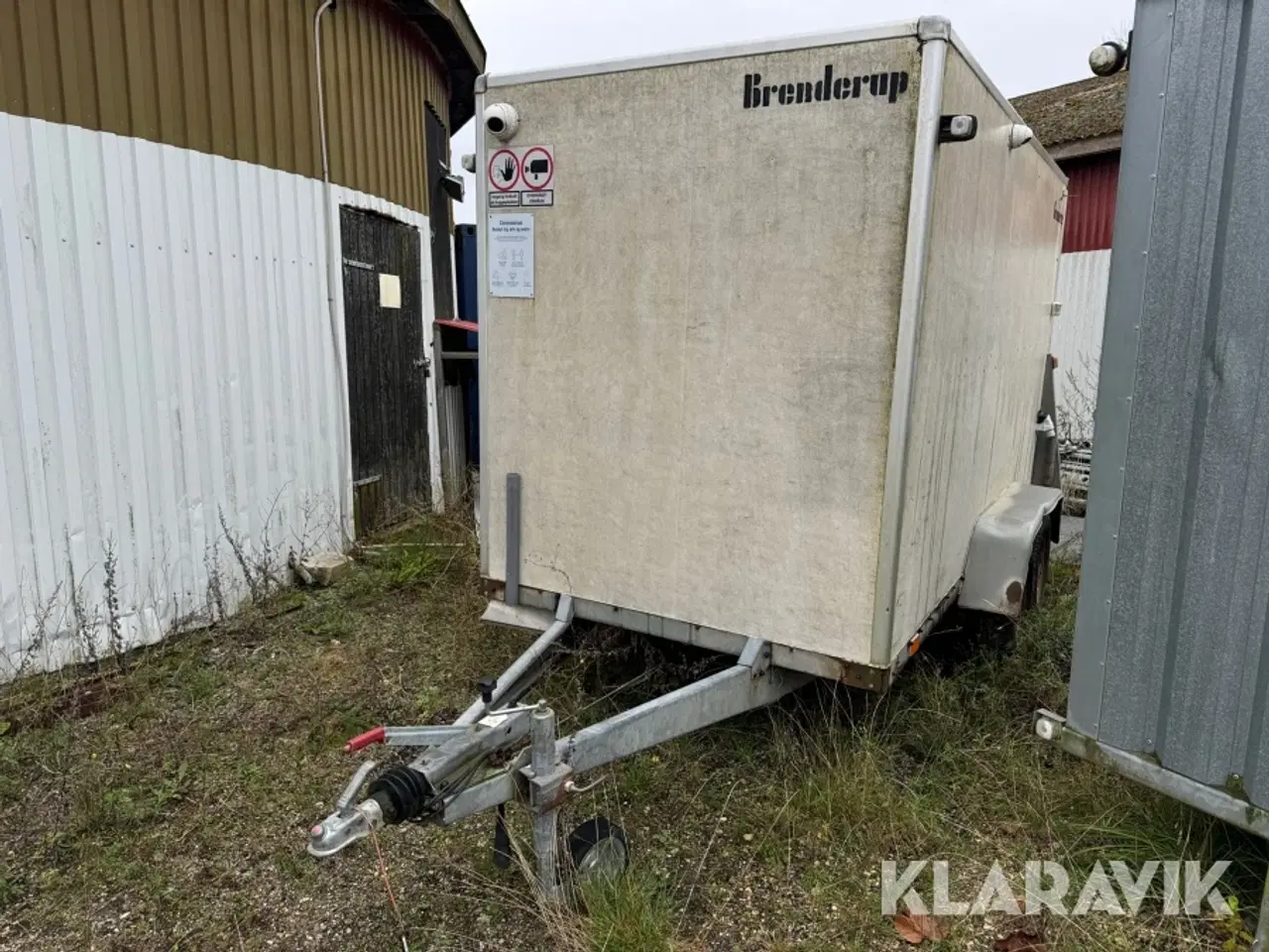 Billede 1 - Lukket Trailer Brenderup K 2024 T