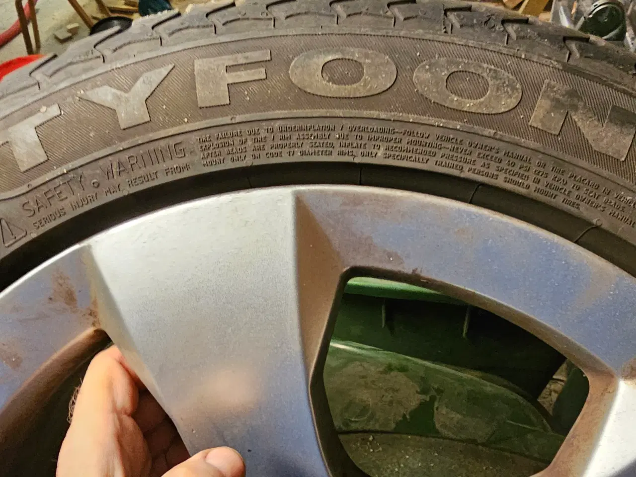 Billede 2 - 4 sommerdæk på alufælge 