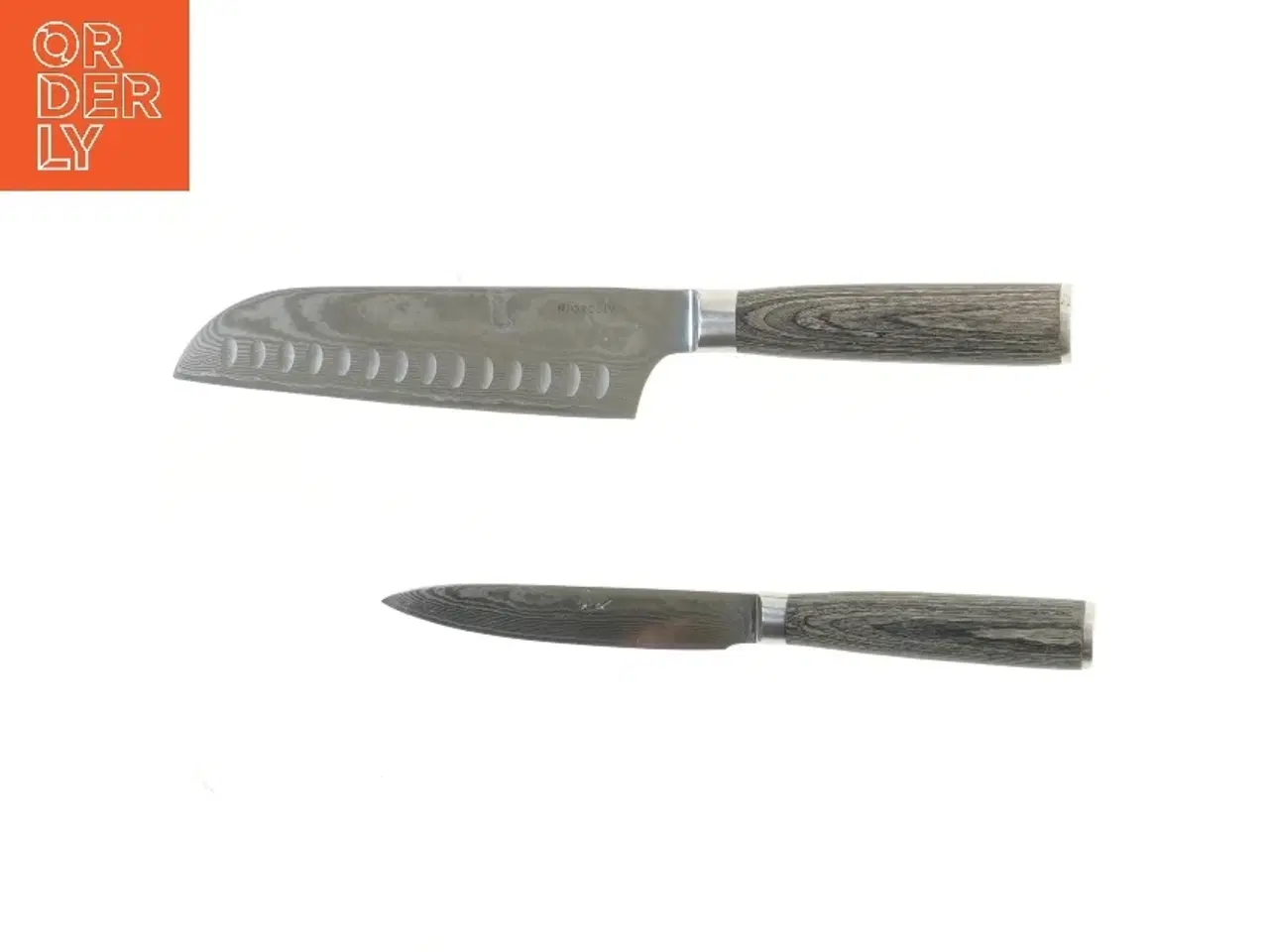 Billede 2 - Kniv sæt med træhåndtag fra Njordliv (str. 31 cm)