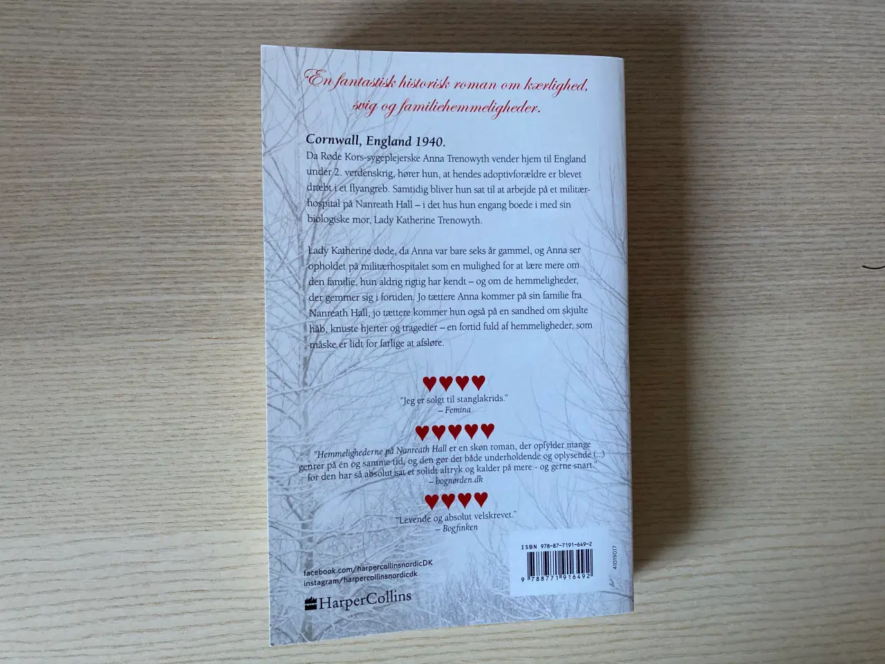 Billede 2 - Hemmelighederne på Nanreath Hall - Alix Rickloff