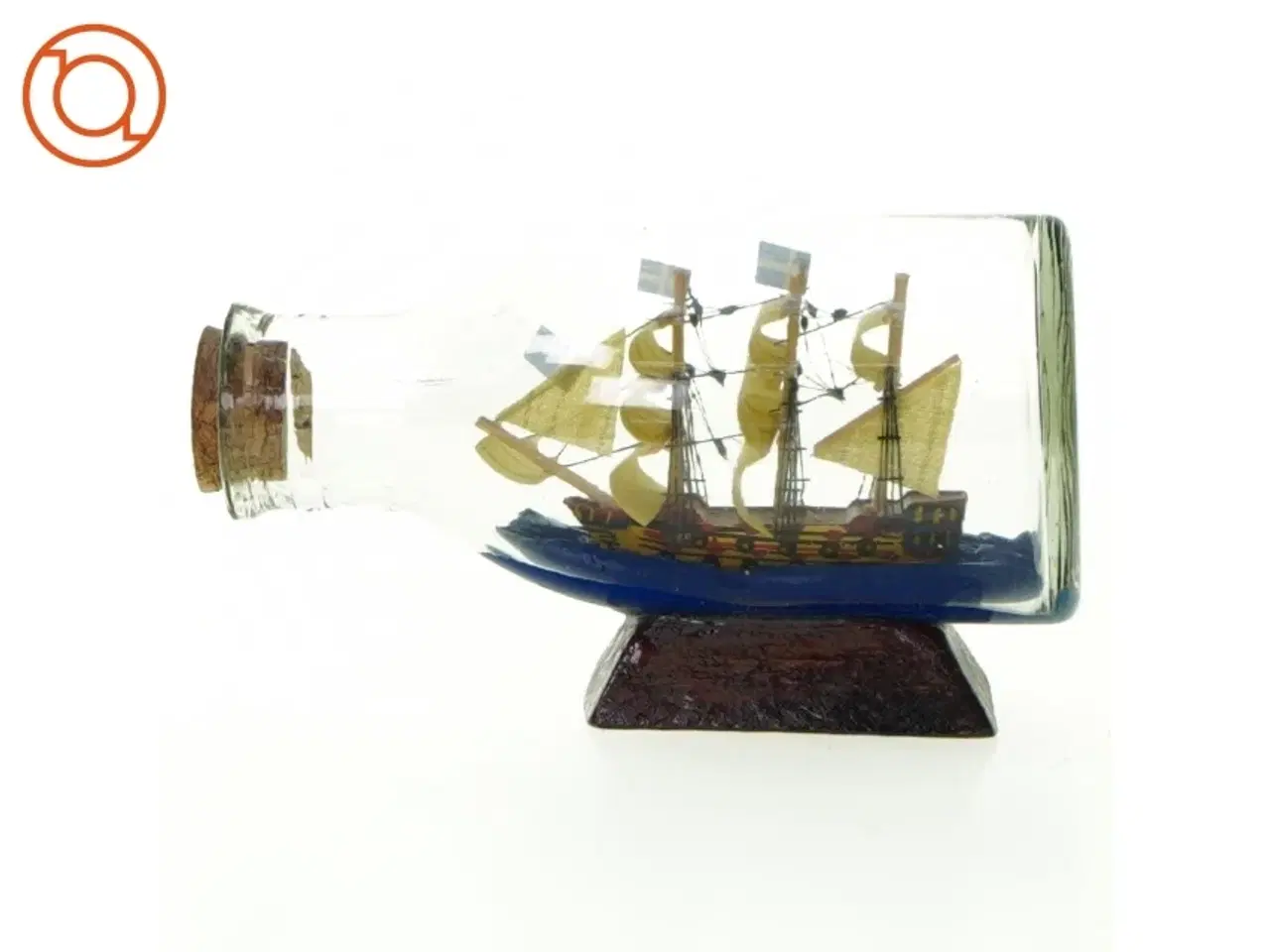 Billede 3 - Flaskeskib, Vasa 1628 (str. 12 x 5 cm)