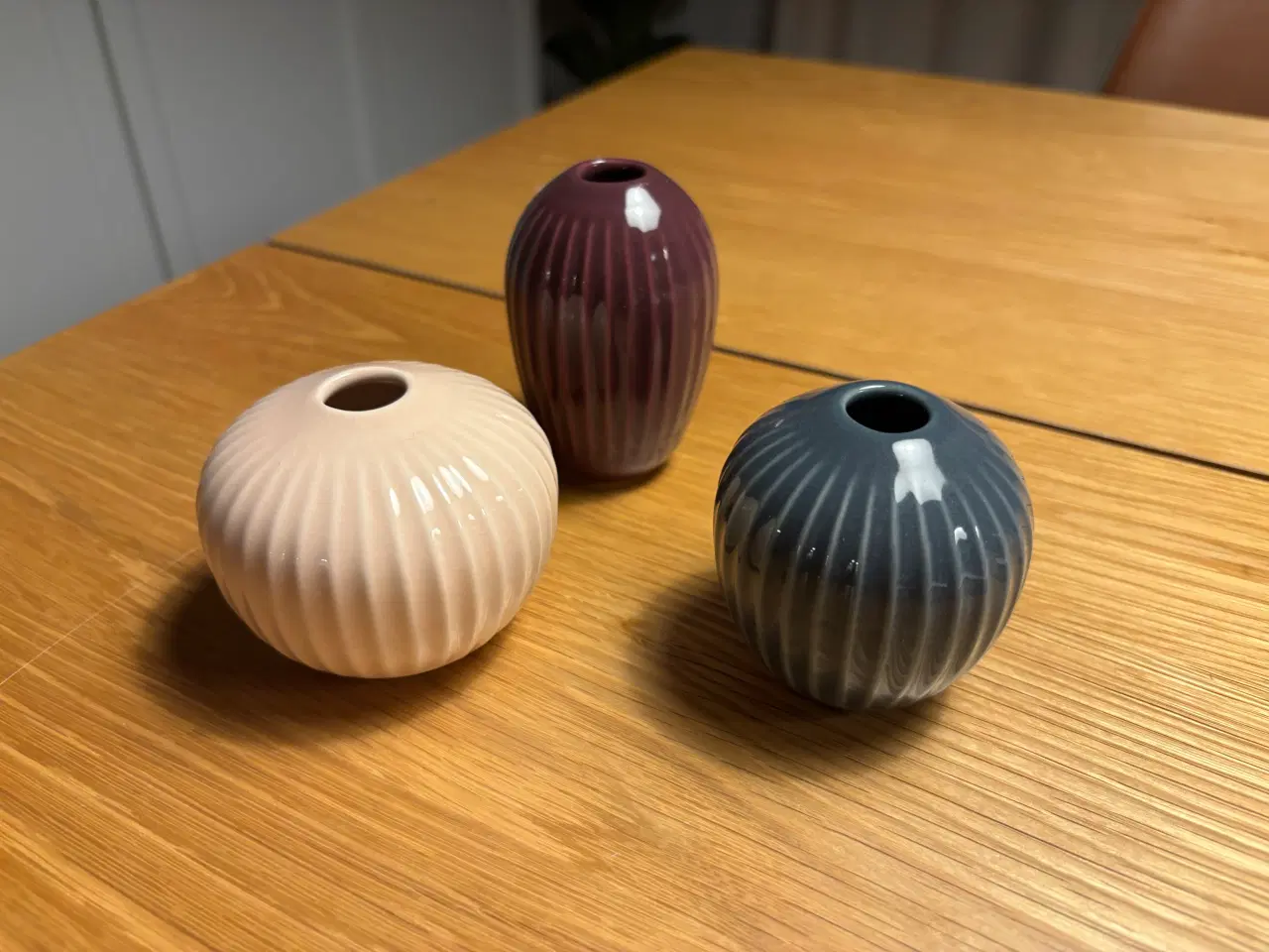 Billede 2 - Kähler Hammershøj miniature vaser