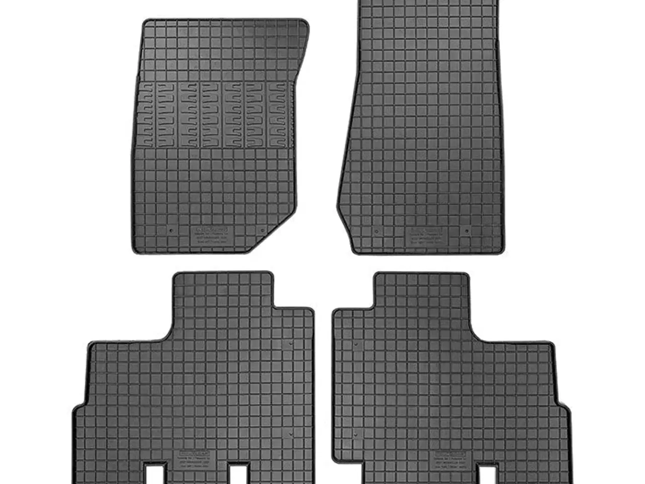 Billede 1 - Gummimåtter Jeep Wrangler Iii (Jk) 2007-2018