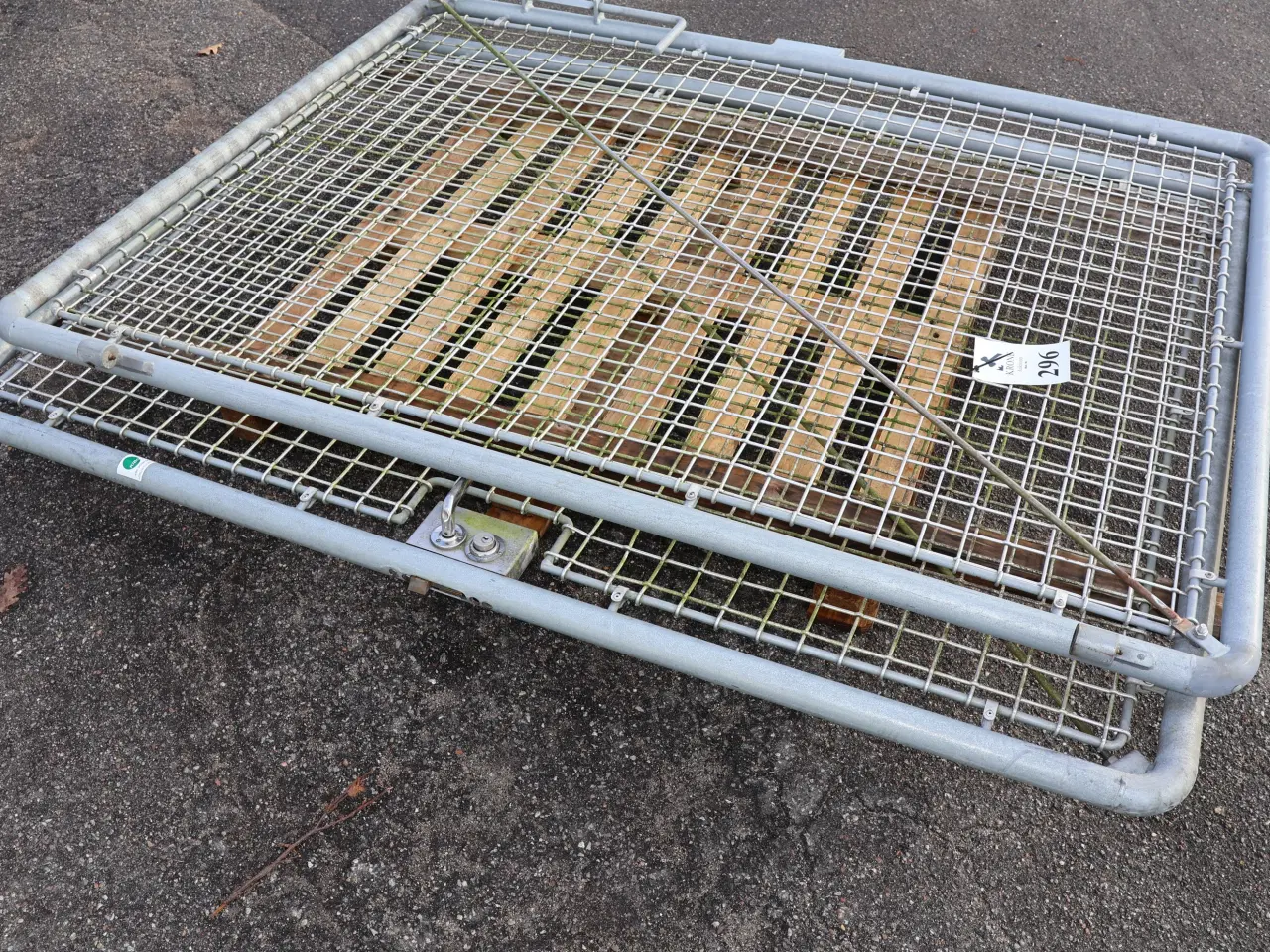 Billede 2 - Todelt gitterport/låge