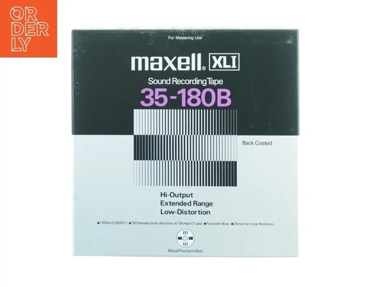 Billede 1 - Maxell XLI 35-180B Studie Audio Tape (str. 28 x 28 x 2 cm)