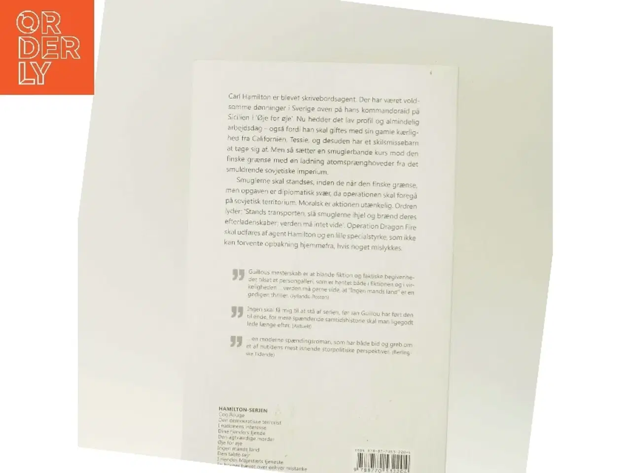 Billede 3 - Ingen mands land af Jan Guillou (Bog)