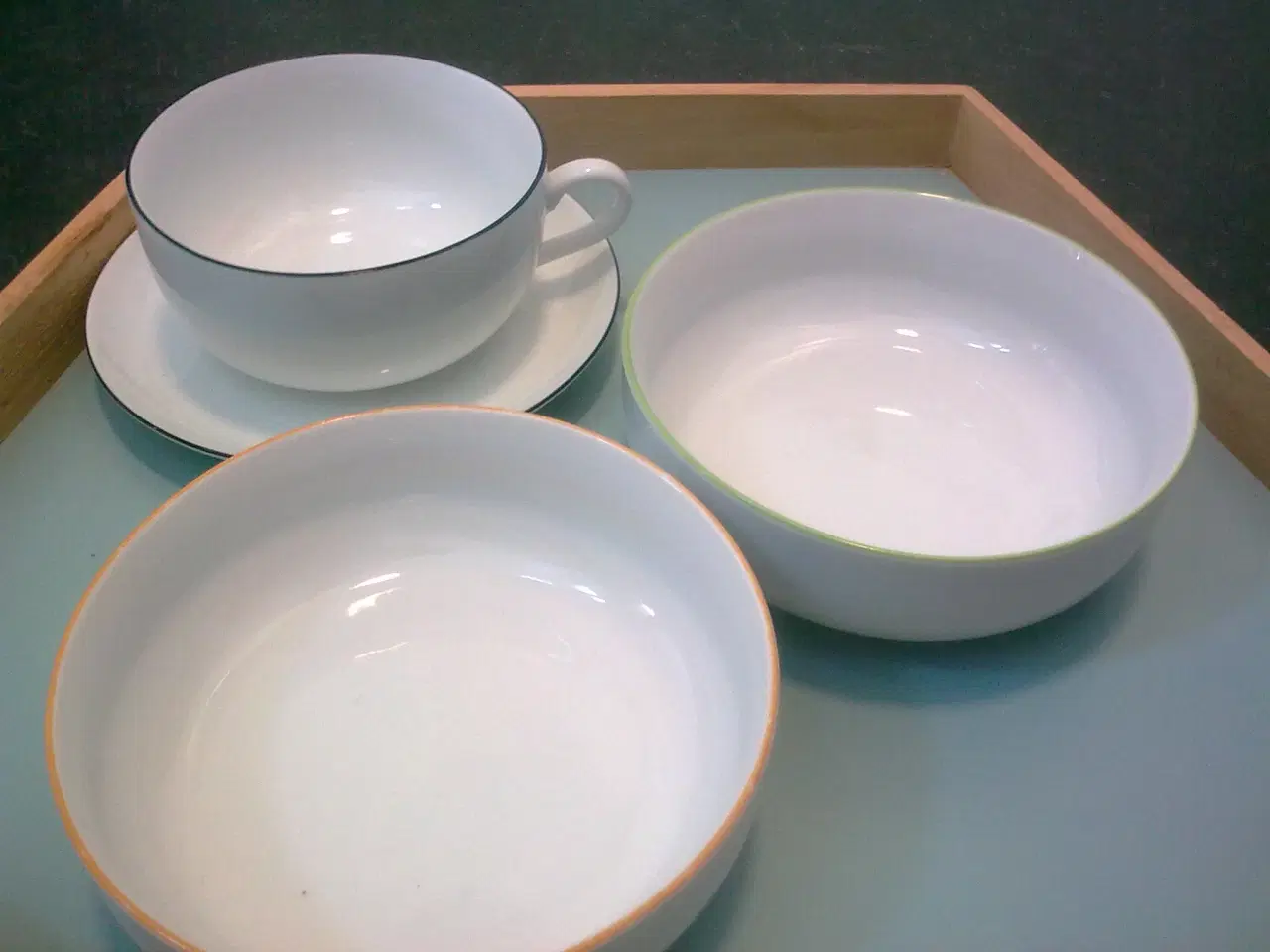 Billede 10 - Atelier Danmark skål m. kontrast kant