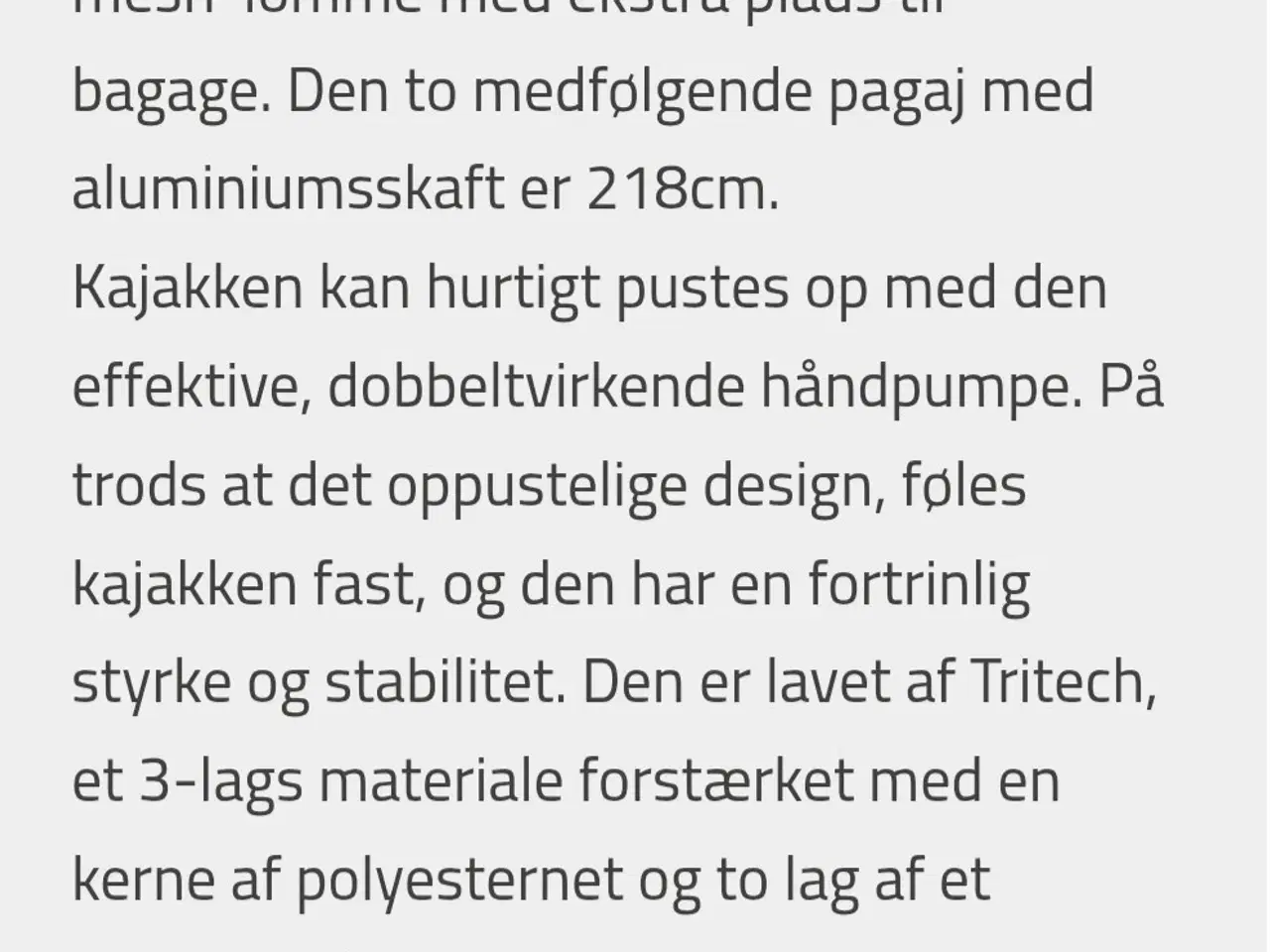 Billede 3 - Oppustelige kajakker.