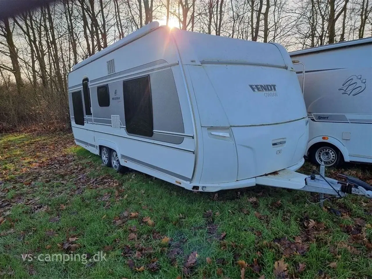 Billede 1 - 2014 - Fendt Diamant 590 TFS   STOR CAMPINGVOGN MED TVÆRVENDT SENG OG UDEN TOILET.