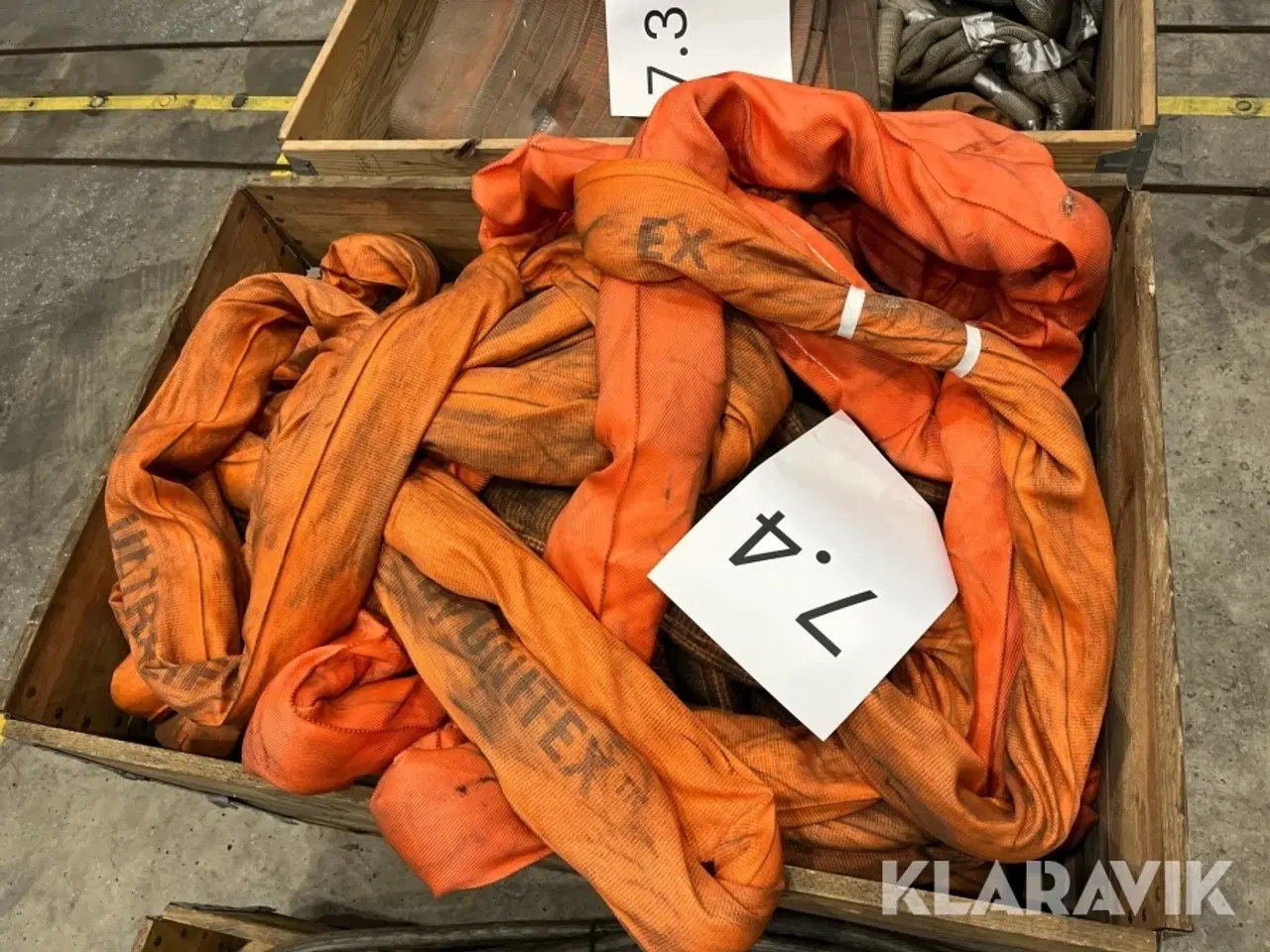 Billede 10 - Assorterede stropper 6 paller - kasserede