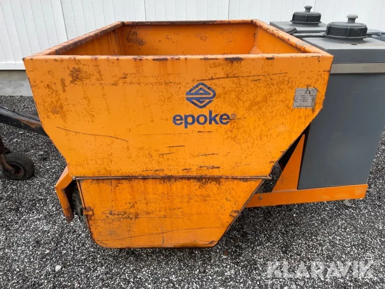 Billede 6 - Epoke SKE 15 salt- og grusspreder til traktor, Epoke SKE 15