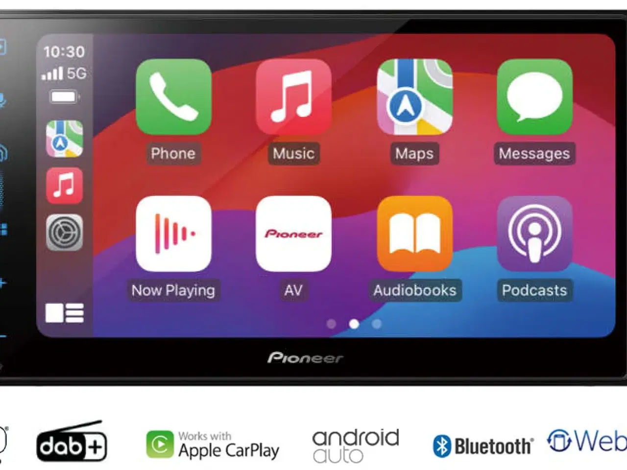 Billede 1 - Pioneer SHP-DA77DAP Trådløs apple/android carplay