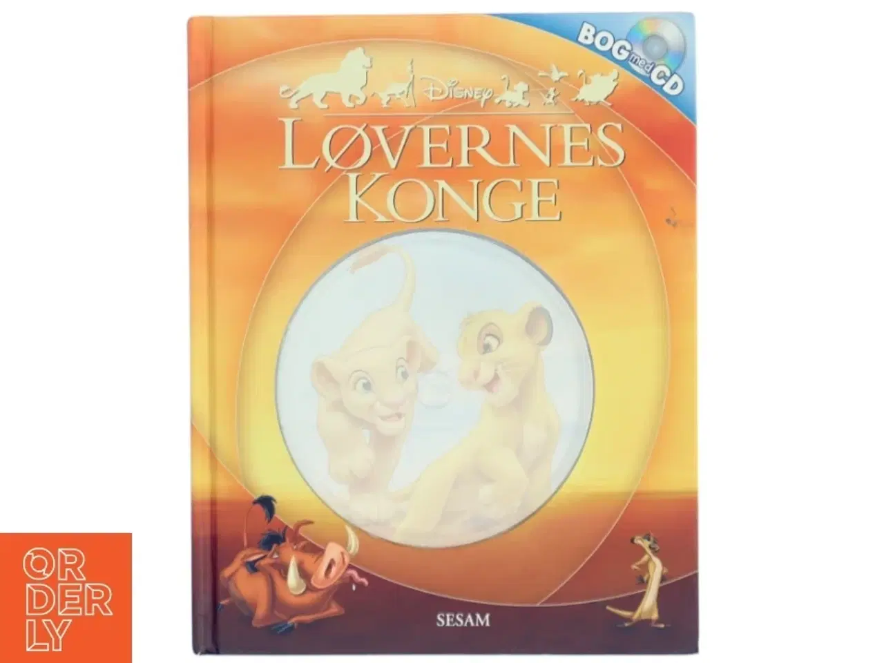 Billede 1 - Løvernes konge (Bog med cd) (Bog)