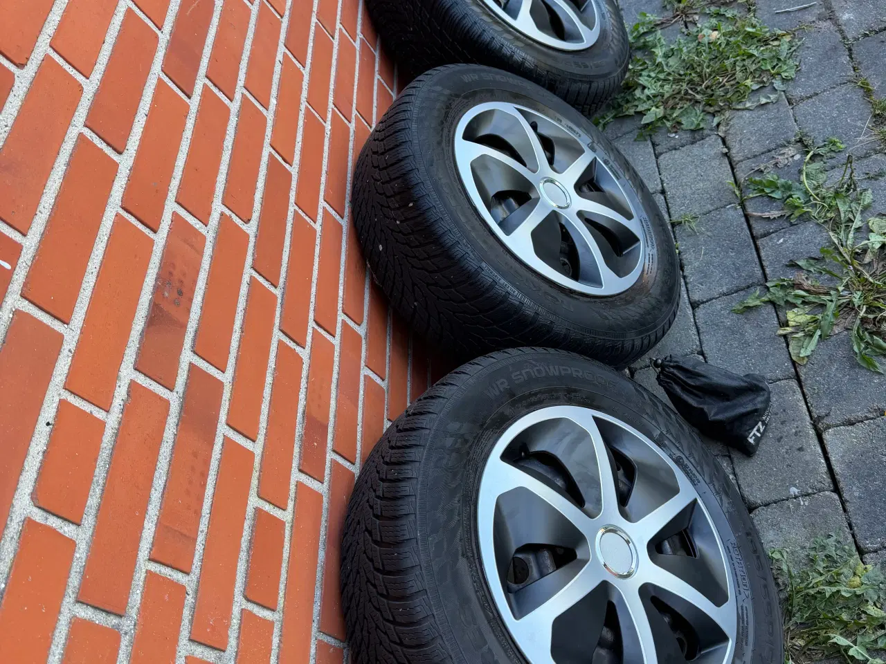 Billede 2 - 15 Originale Hyndai&Kia hjul med vinterdæk og TPMS
