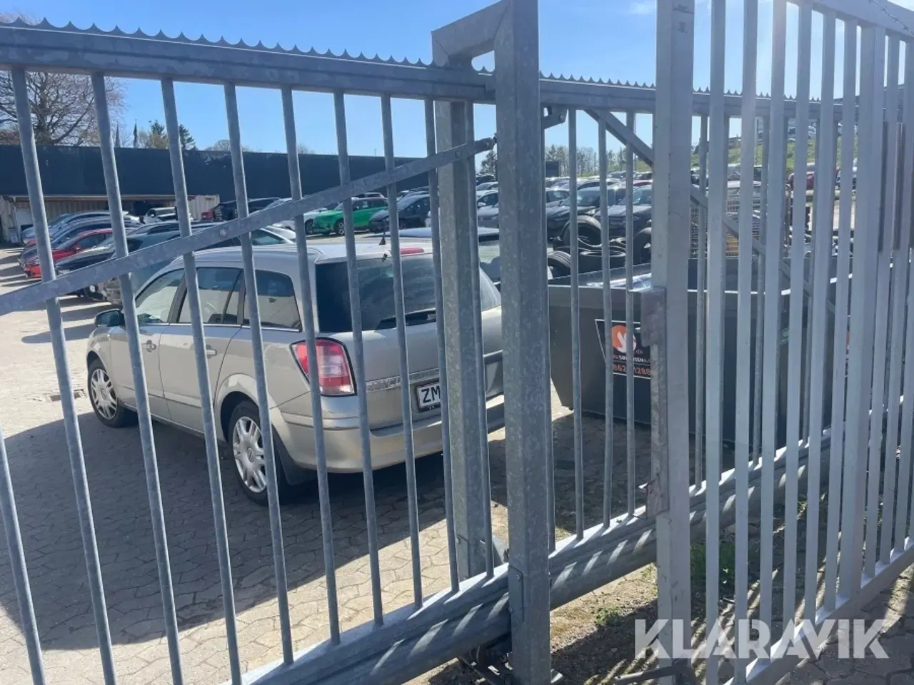 Billede 9 - Skydeport galvaniseret 10 meter