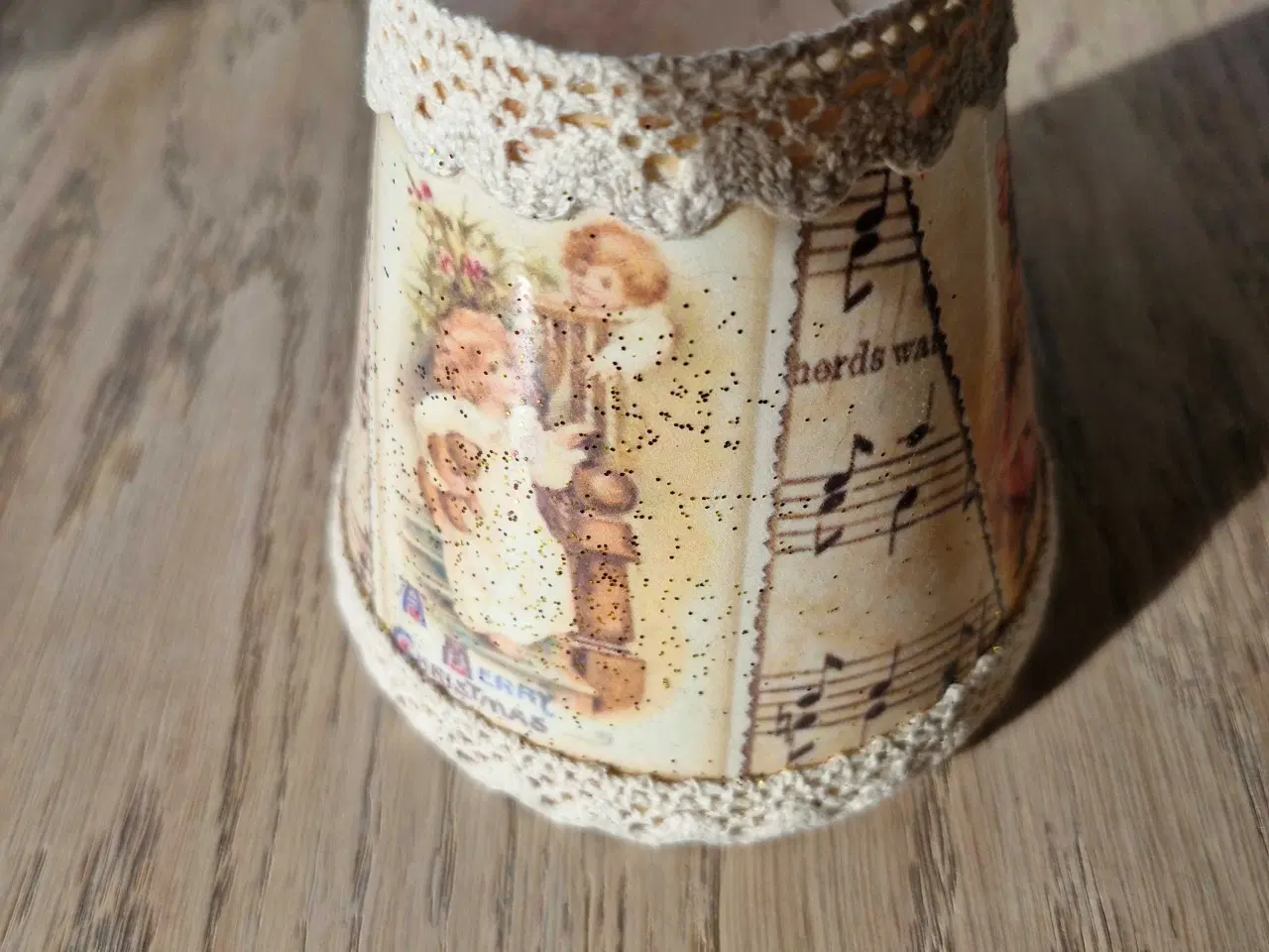 Billede 4 - Vintage Lampe skærm Handmade 