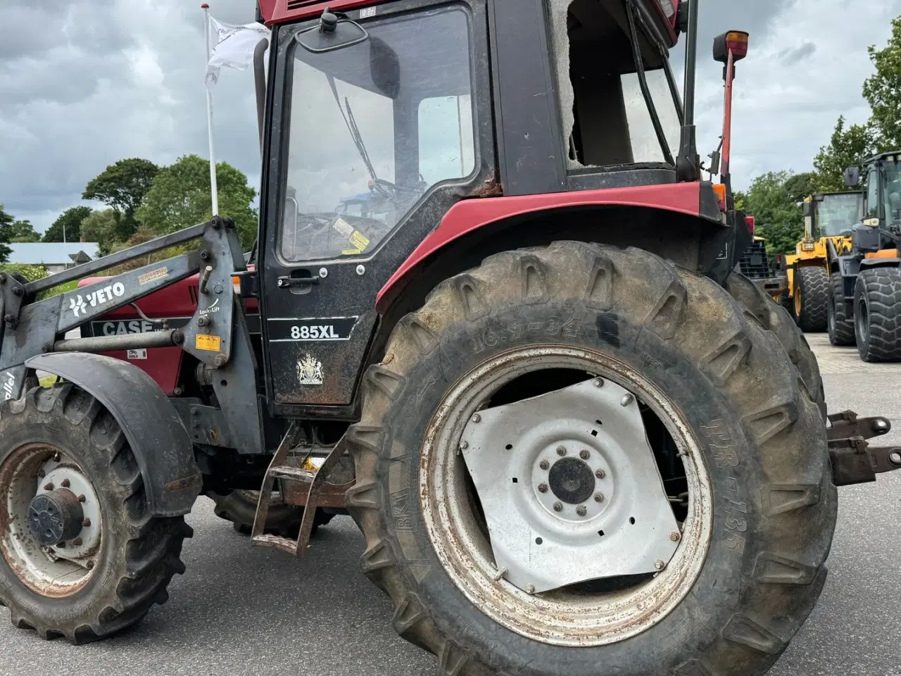 Billede 5 - Case IH 885 XL MED FULDHYDRAULISK FRONTLÆSSER!