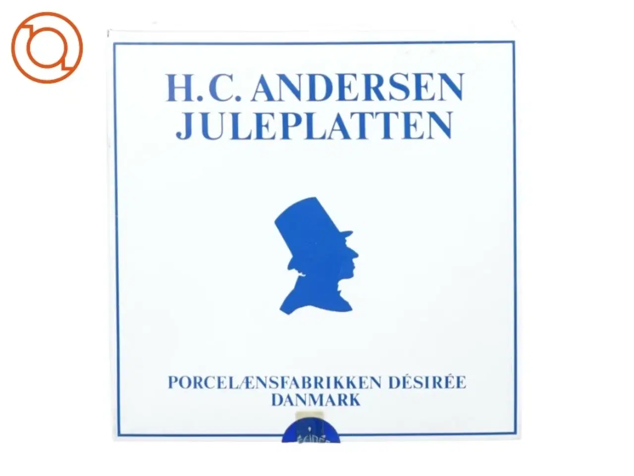 Billede 1 - HC Andersen juleplatte fra Porcelænsfabrikken Desirée (str. 19 cm)