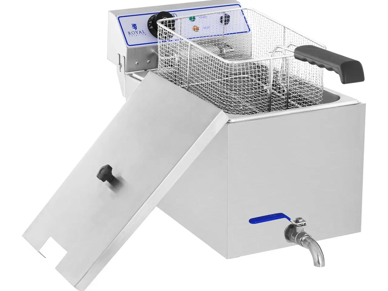 Billede 7 - Frituregryde til fisk 17 Liter – med Afløbshane