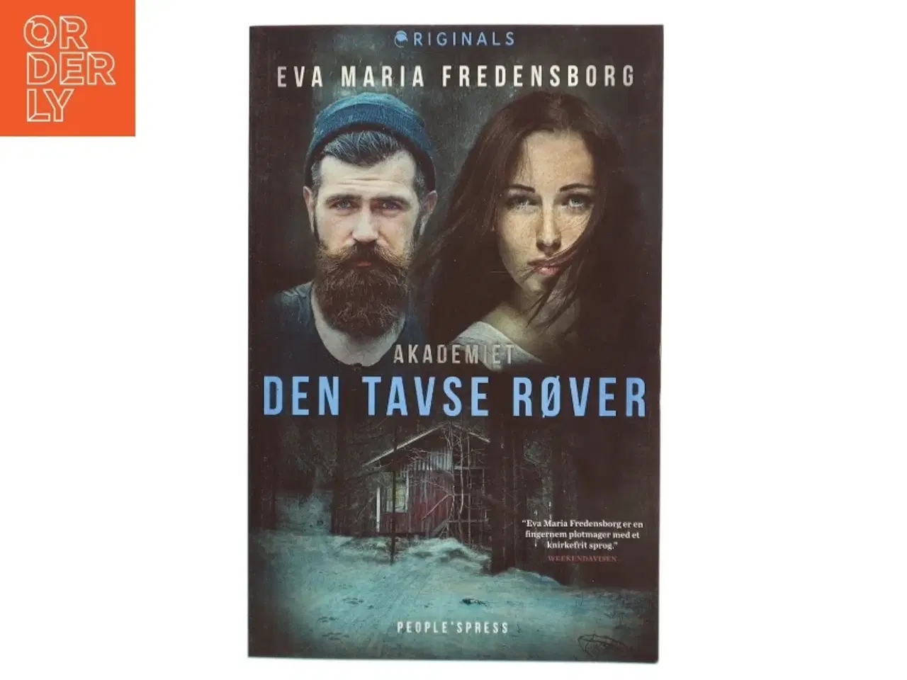 Billede 1 - Den tavse røver : krimi af Eva Maria Fredensborg (Bog)