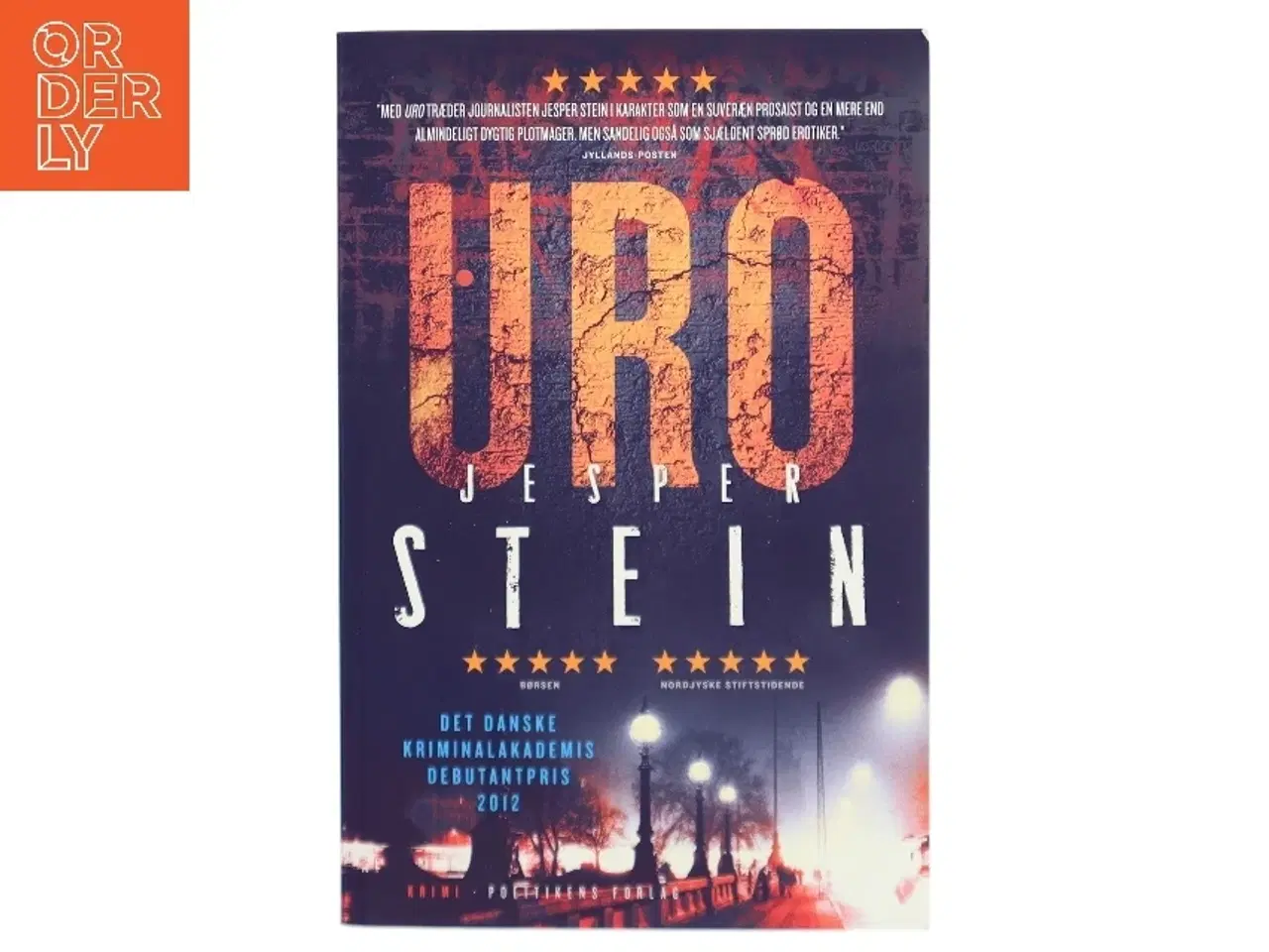 Billede 1 - Uro : krimi af Jesper Stein (Bog)