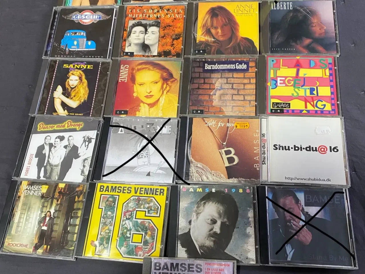 Billede 1 - Dansk musik på cd’er.