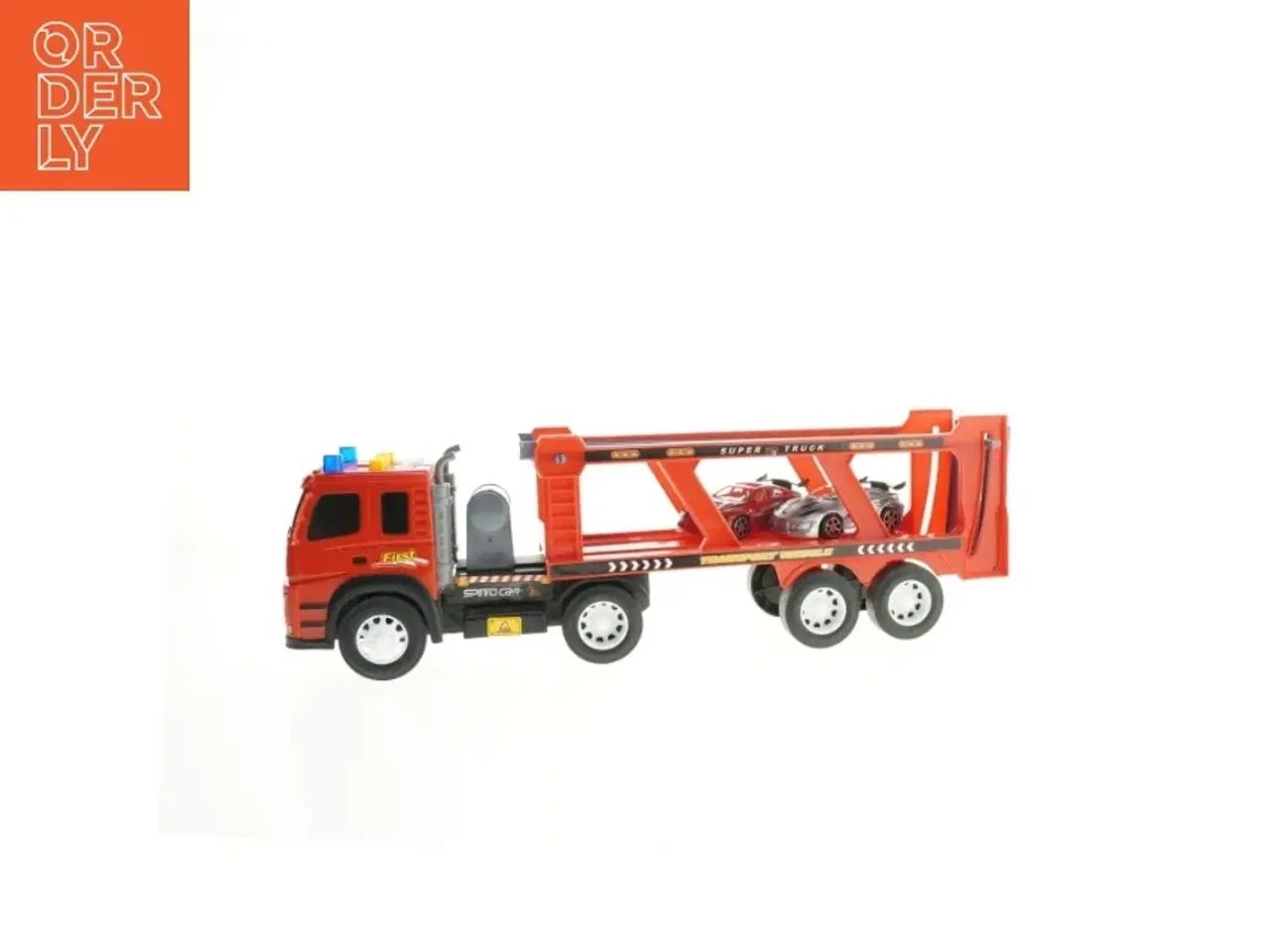 Billede 1 - Legetøjsbiltransporter med bil