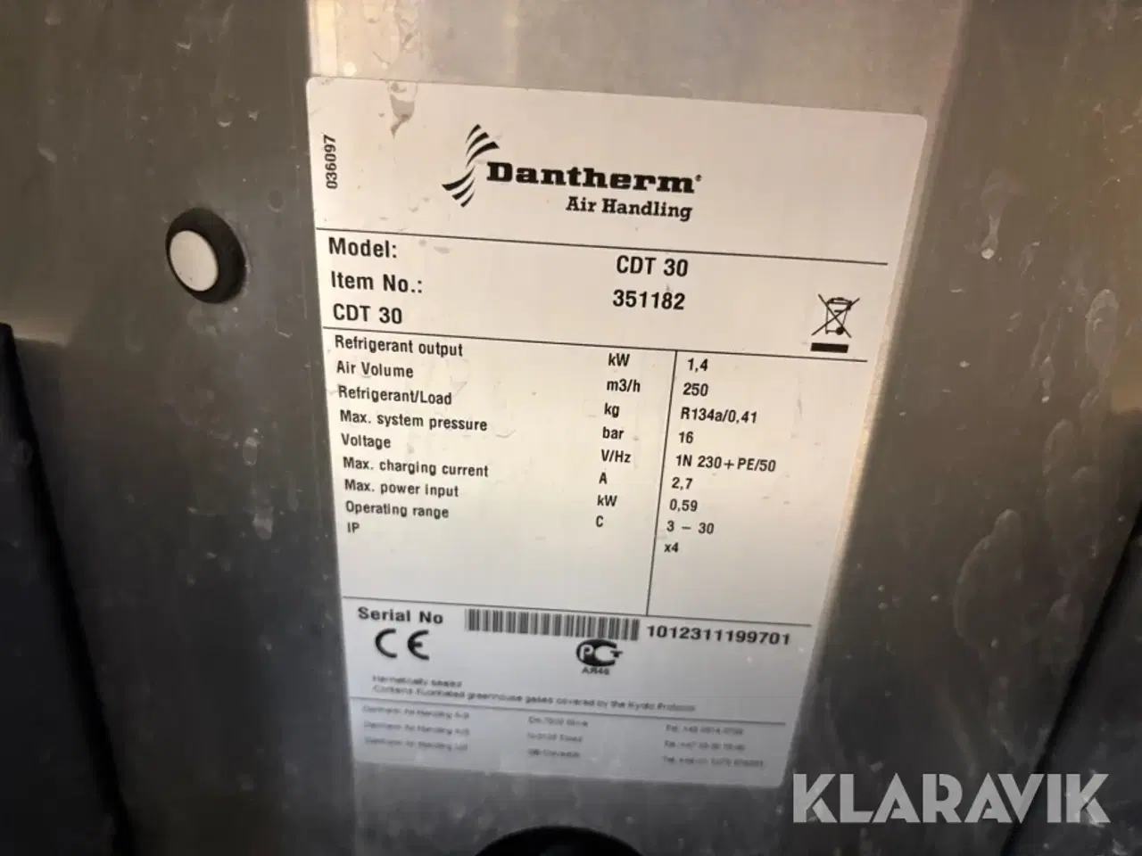 Billede 7 - Affugter Dantherm CDT 30