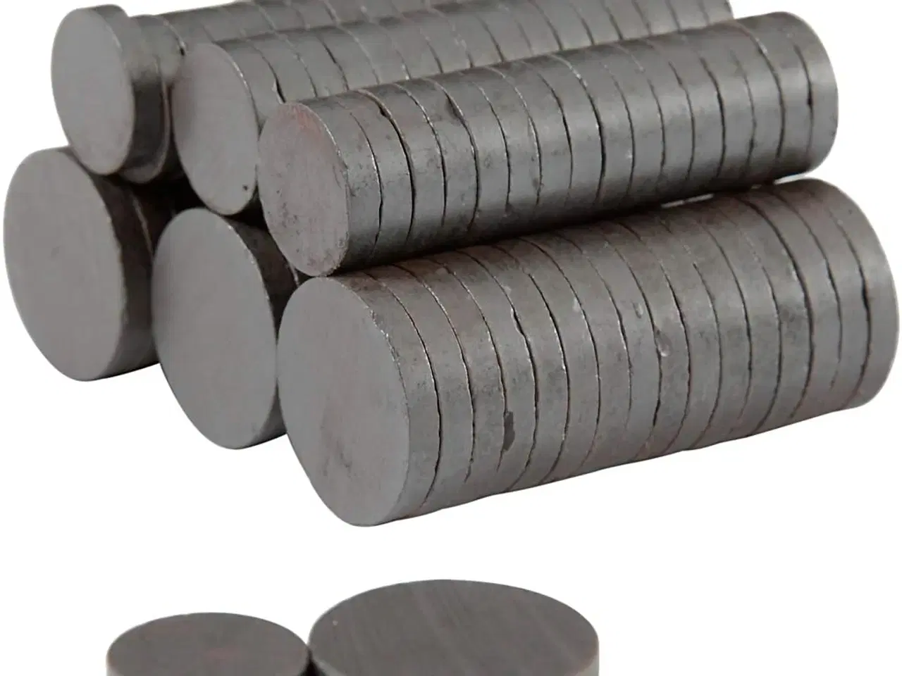 Billede 1 - Magnet, diam. 14+20 mm, tykkelse 3 mm, 2x250stk./ 1 pk.